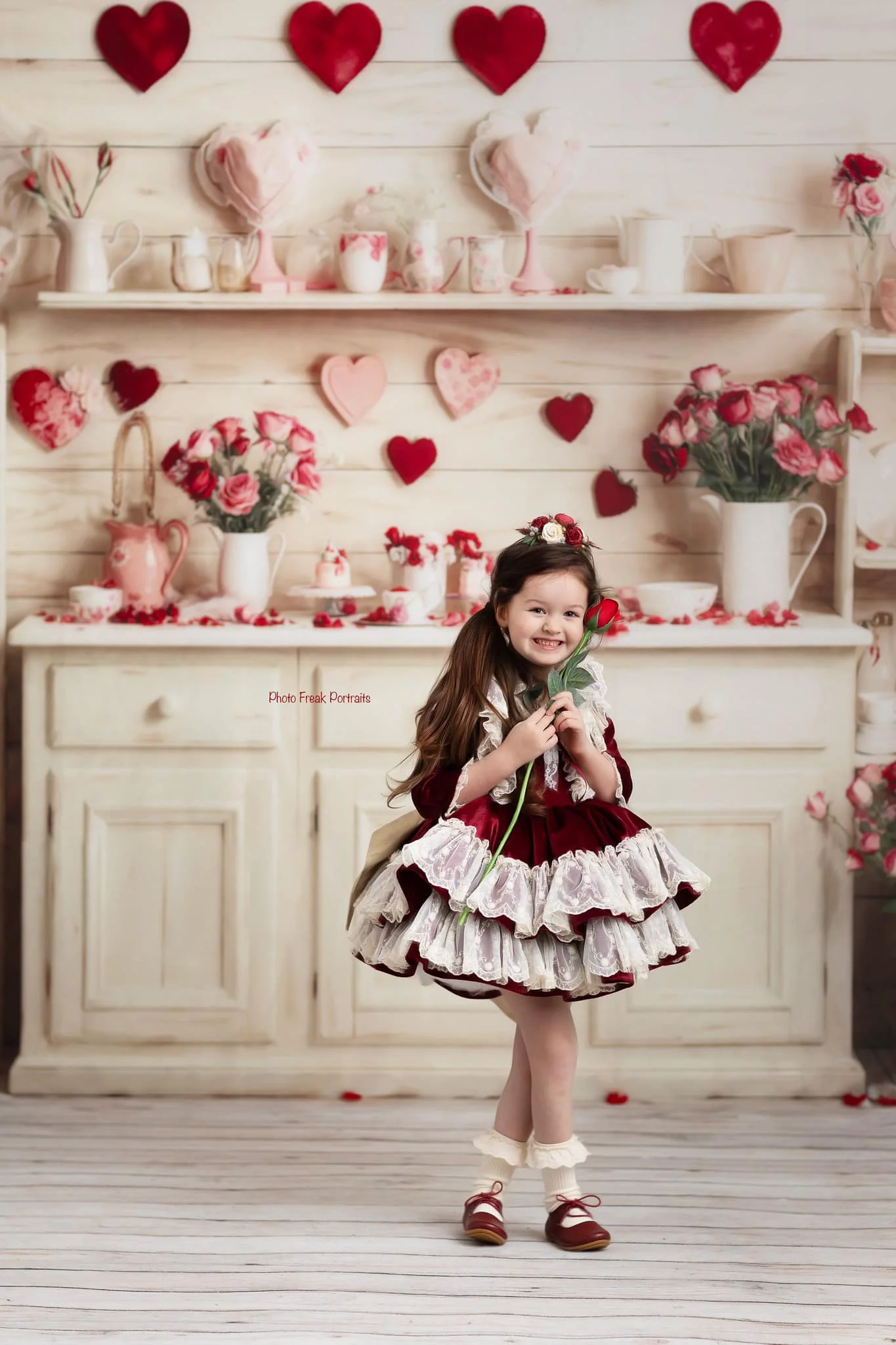 Kate Valentine's Day Beige Kitchen Backdrop Designed by Emetselch - Image 12