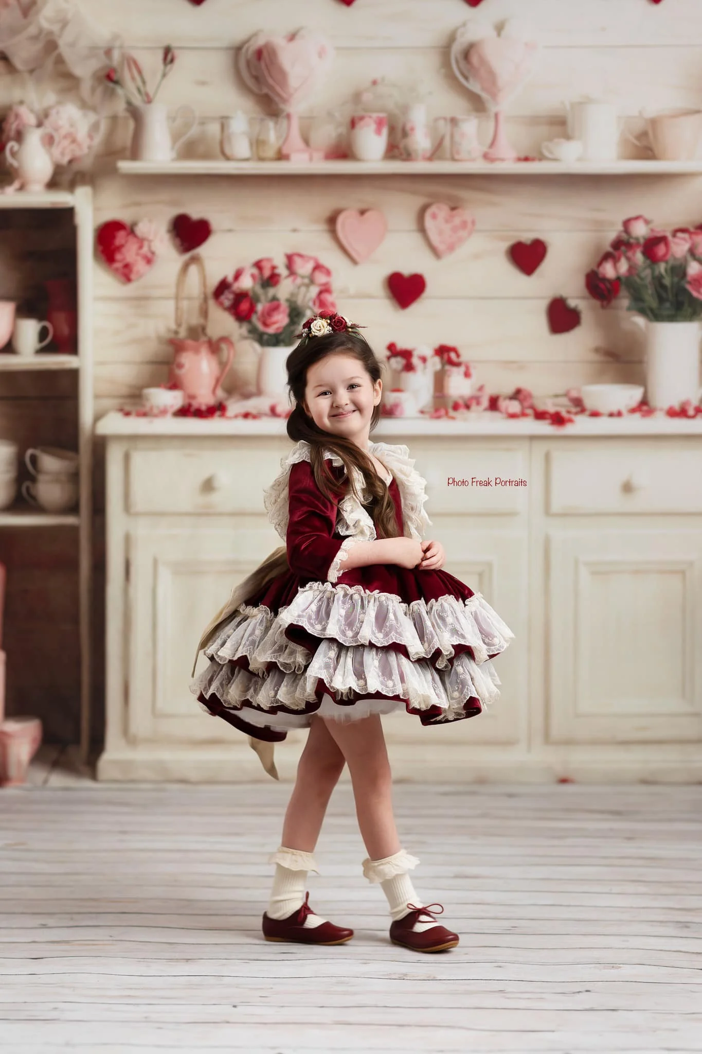 Kate Valentine's Day Beige Kitchen Backdrop Designed by Emetselch - Image 4