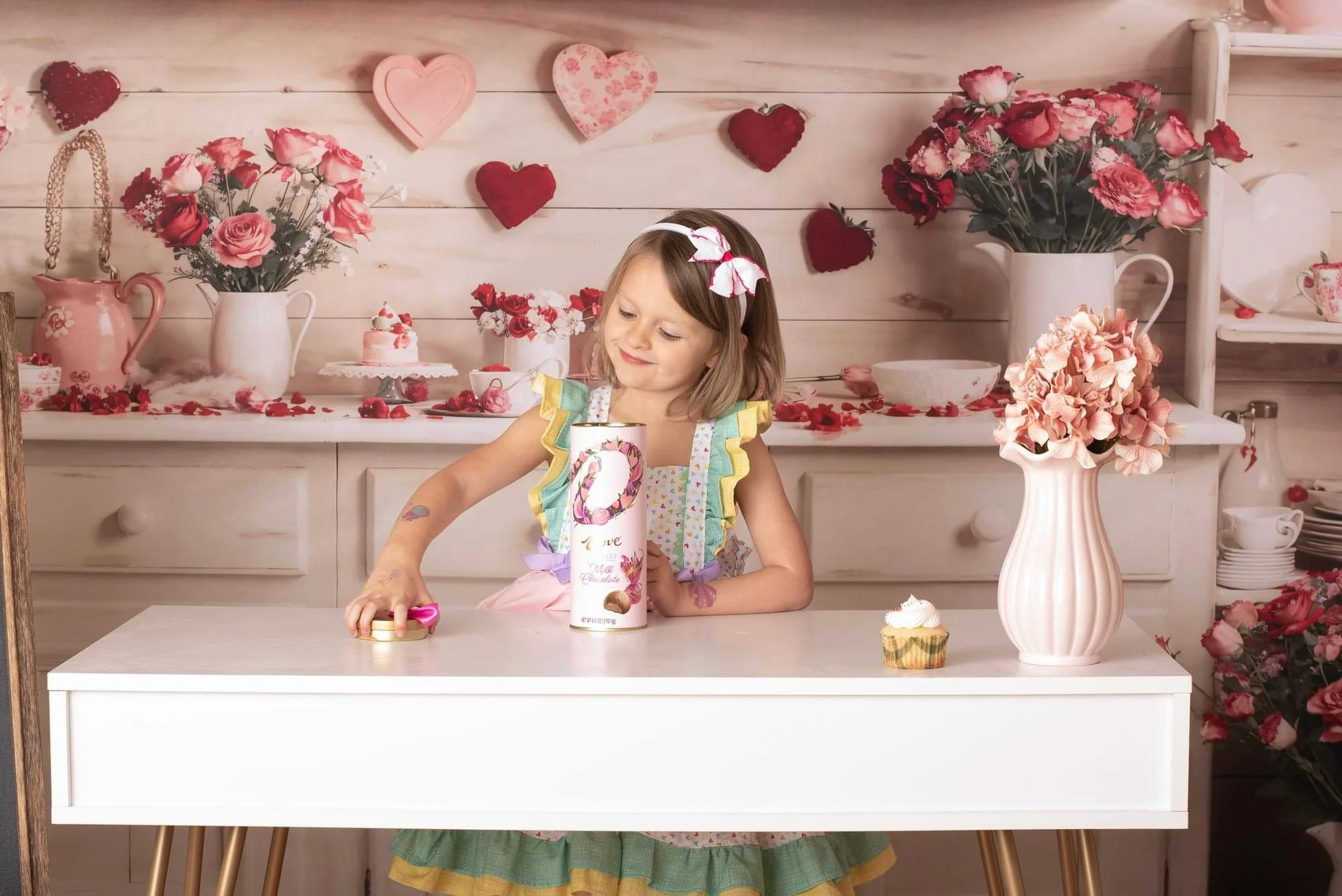 Kate Valentine's Day Beige Kitchen Backdrop Designed by Emetselch - Image 5