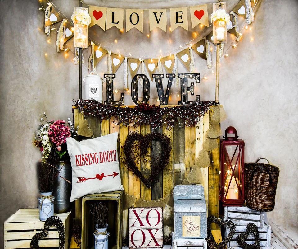 Kate Valentine's Day Love Backdrop Designed by AAE Photography - Image 3