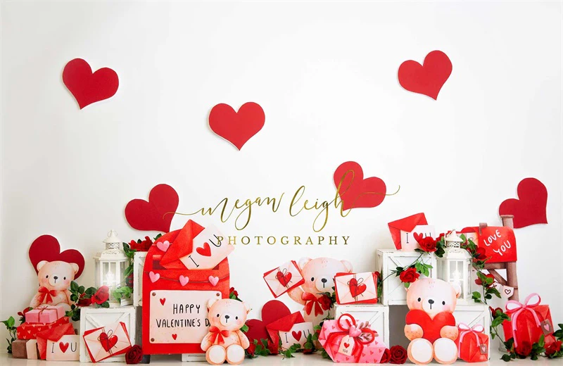 Kate Valentine's Day Love Letters Backdrop Designed by Megan Leigh Photography - Image 3