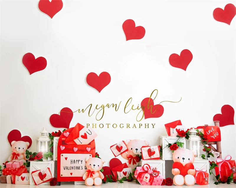 Kate Valentine's Day Love Letters Backdrop Designed by Megan Leigh Photography - Image 4