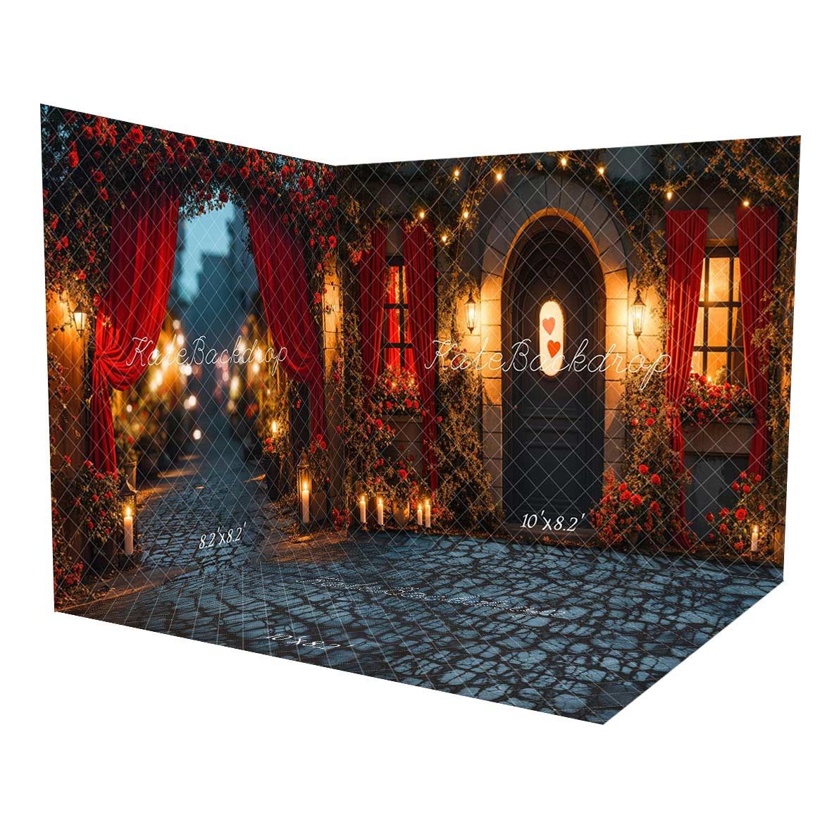 Kate Valentine's Day Romantic Doorway Floral Room Set - Image 2