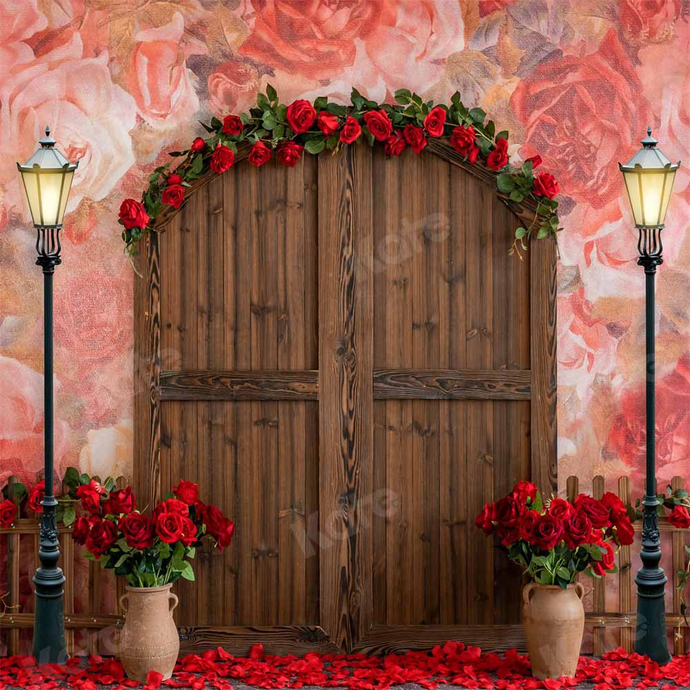 Kate Valentine's Day Rose Garden Backdrop Designed by Emetselch - Image 5