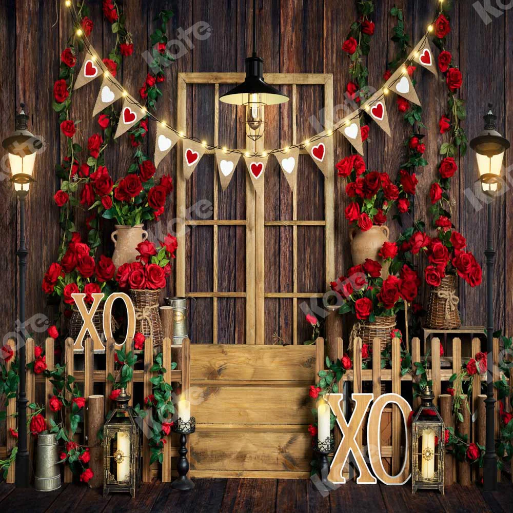Kate Valentine's day Rose Manor Wood Backdrop Designed by Emetselch - Image 7