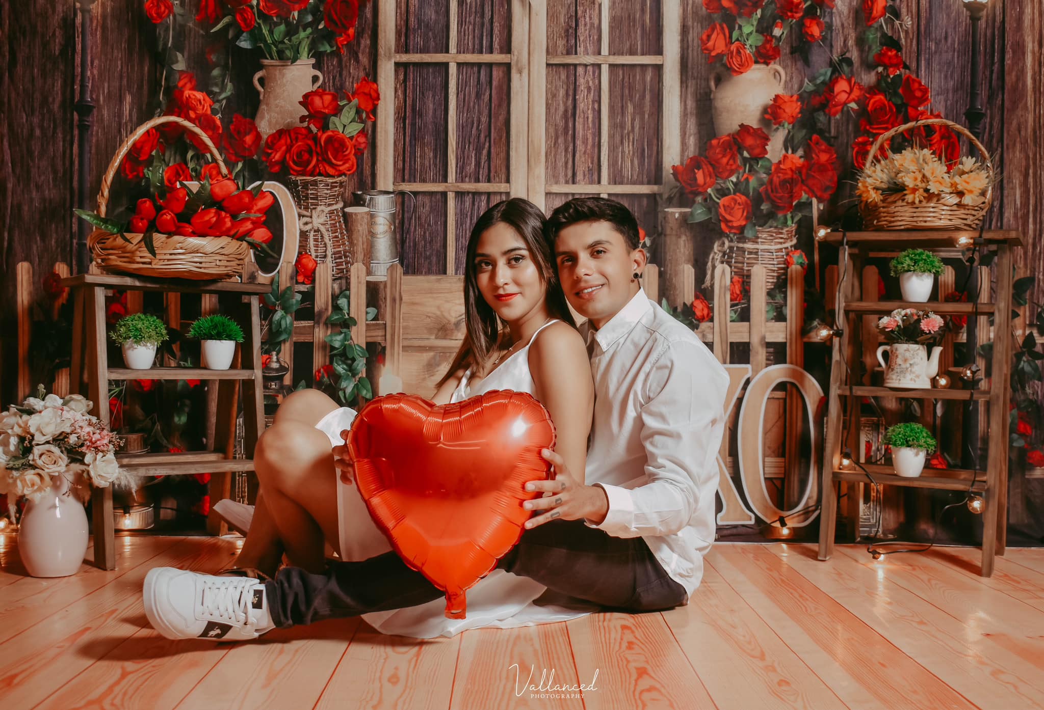 Kate Valentine's day Rose Manor Wood Backdrop Designed by Emetselch - Image 9