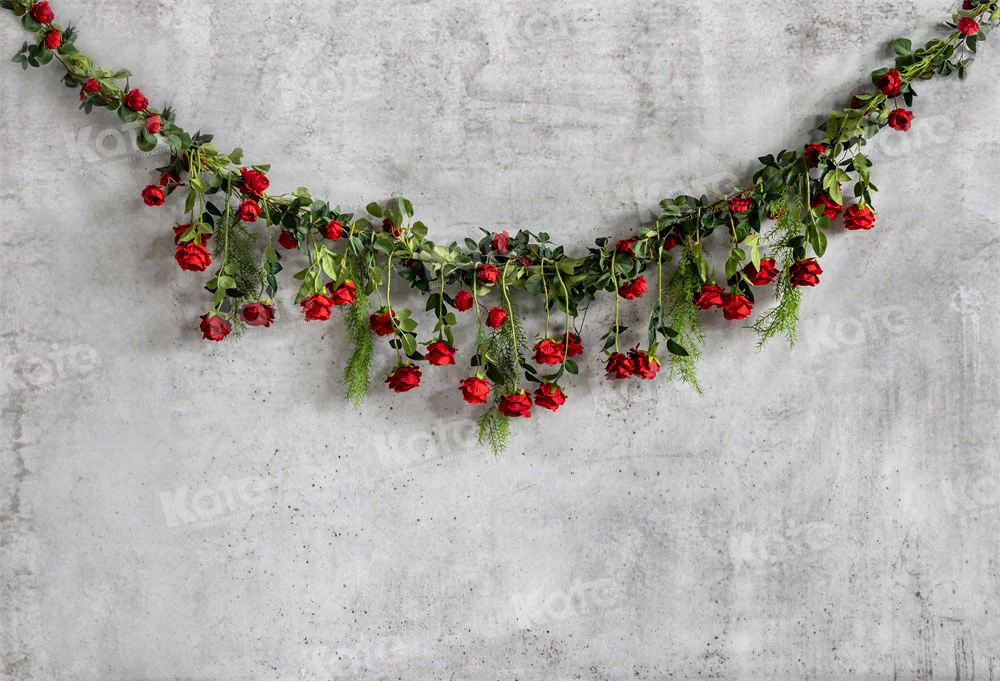 Kate Valentine's Day Rose Wedding Backdrop Designed by Emetselch - Image 2