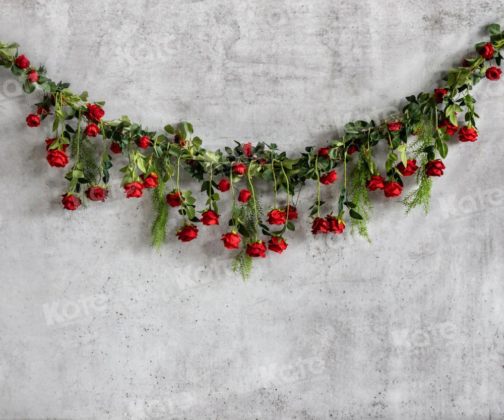 Kate Valentine's Day Rose Wedding Backdrop Designed by Emetselch - Image 6
