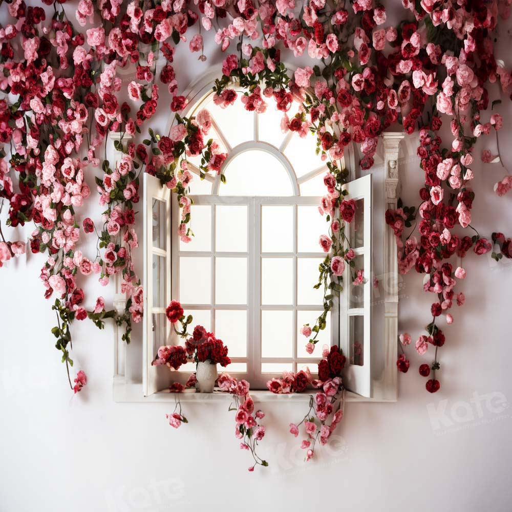 Kate Valentine's Day Spring Floral Wall Backdrop Designed by Emetselch - Image 4