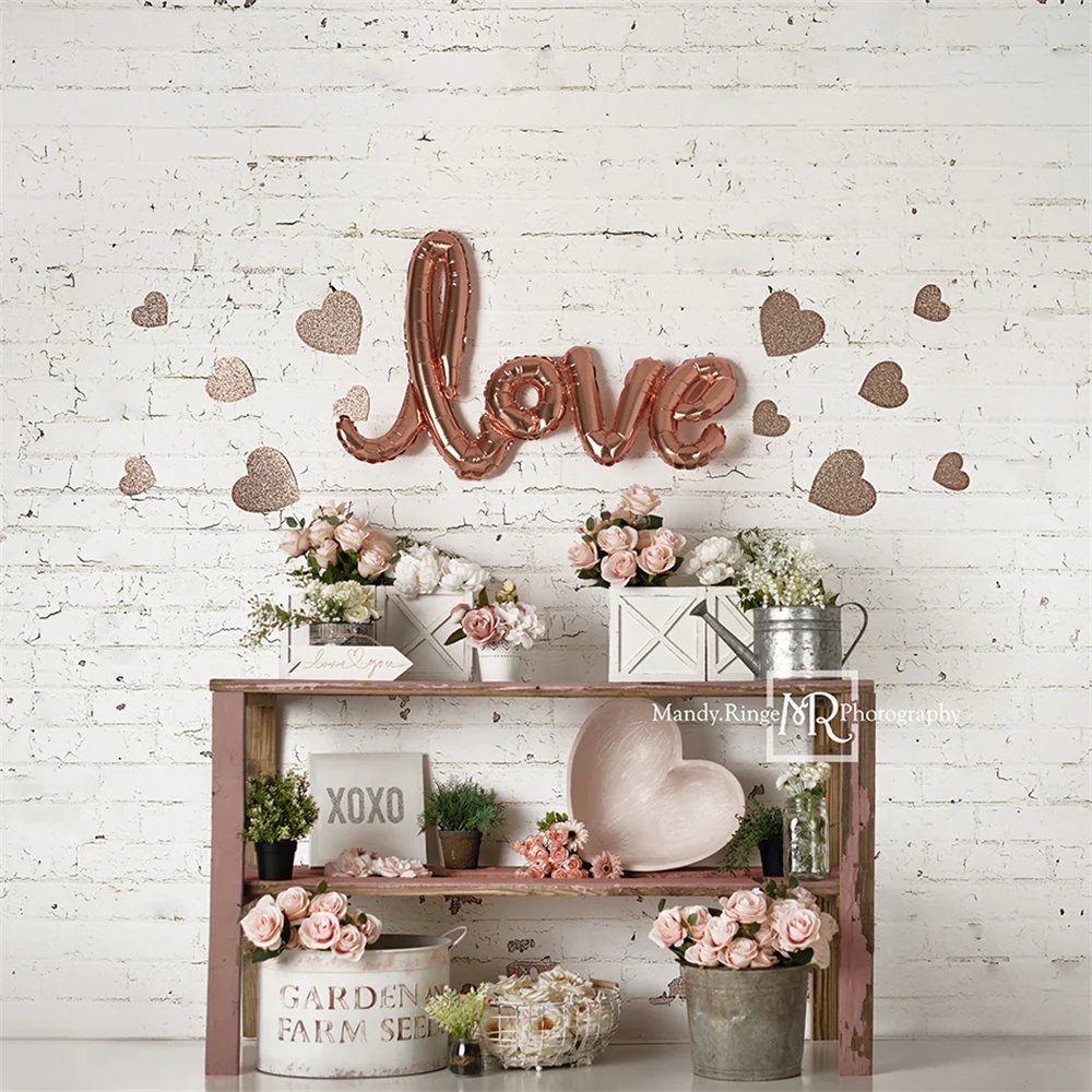 Kate Valentine's Day/Spring Rose Backdrop Designed by Mandy Ringe Photography - Image 4