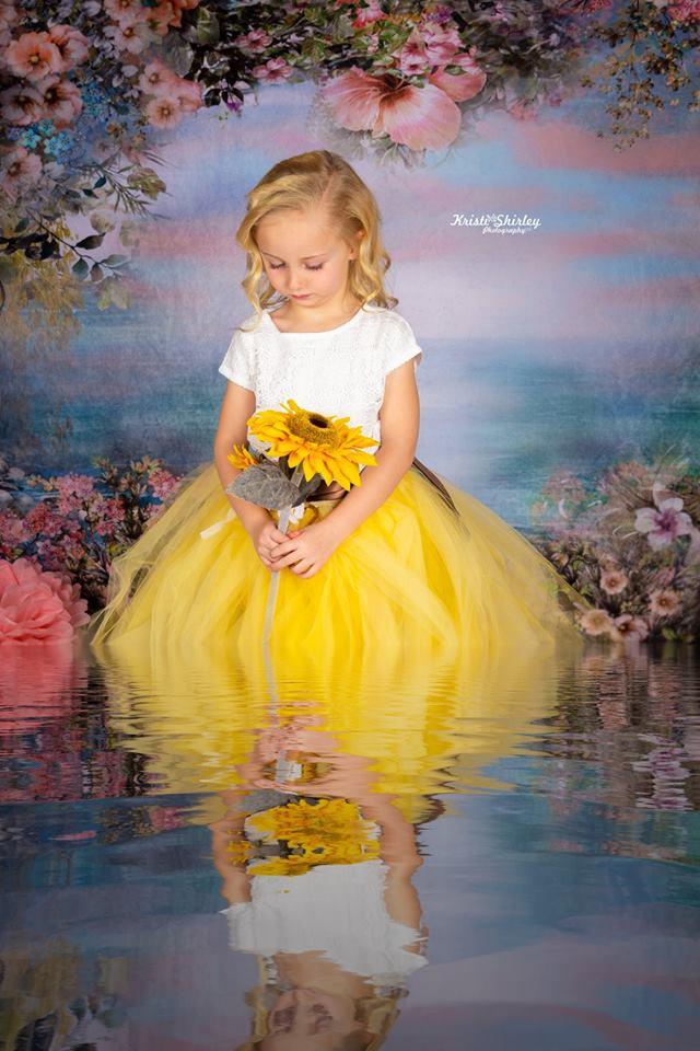 Kate Valentine's Day Vintage Flowers Bokeh Smog Backdrop Designed by JFCC - Image 14