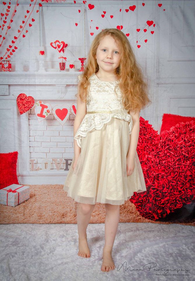 Kate Valentine's Day White House Backdrop for Photography - Image 8