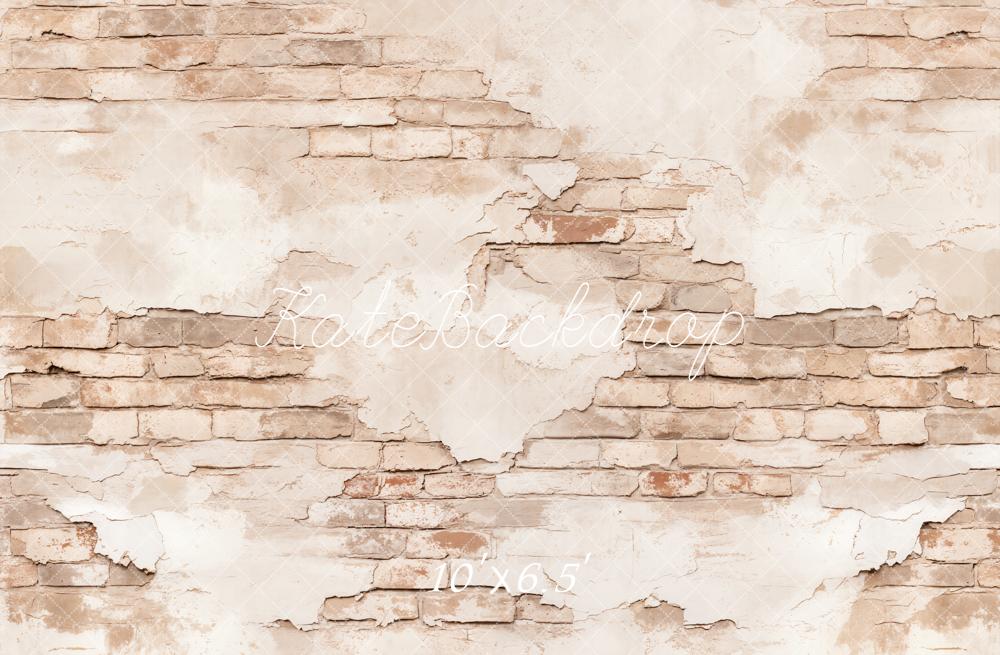 Kate Vintage Brick Wall Fleece Backdrop Designed by Kate Image - Image 2