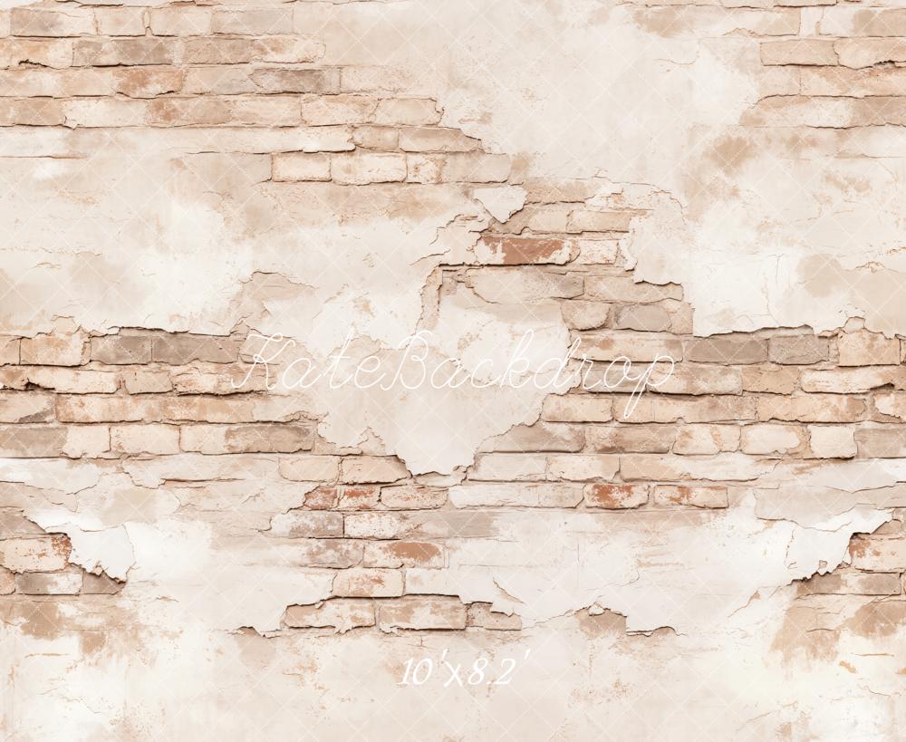 Kate Vintage Brick Wall Fleece Backdrop Designed by Kate Image - Image 3