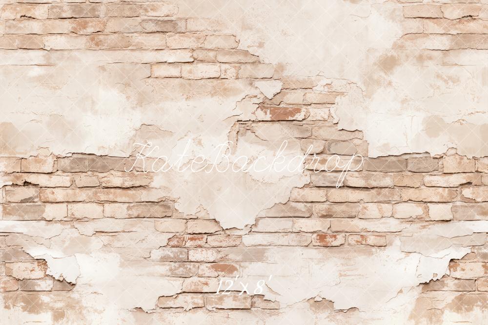 Kate Vintage Brick Wall Fleece Backdrop Designed by Kate Image - Image 4
