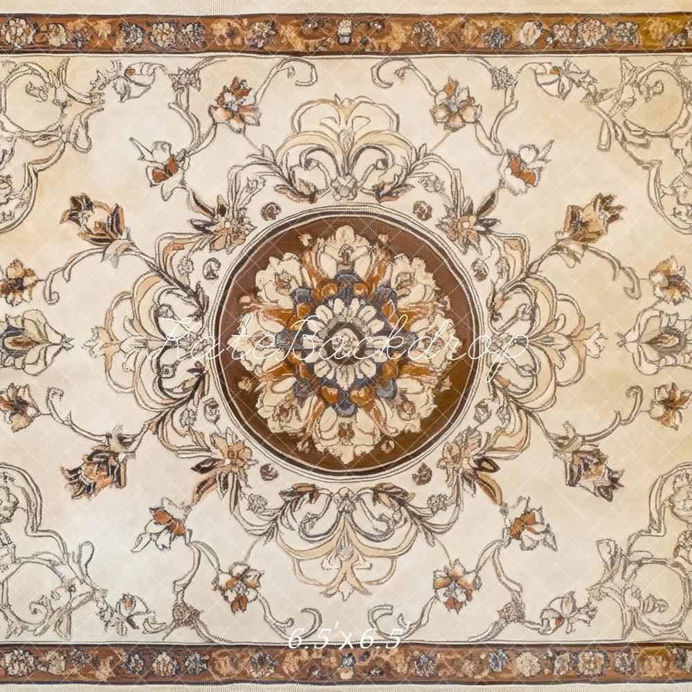 Kate Vintage Floral Pattern Floor Backdrop Designed by Mini MakeBelieve - Image 2