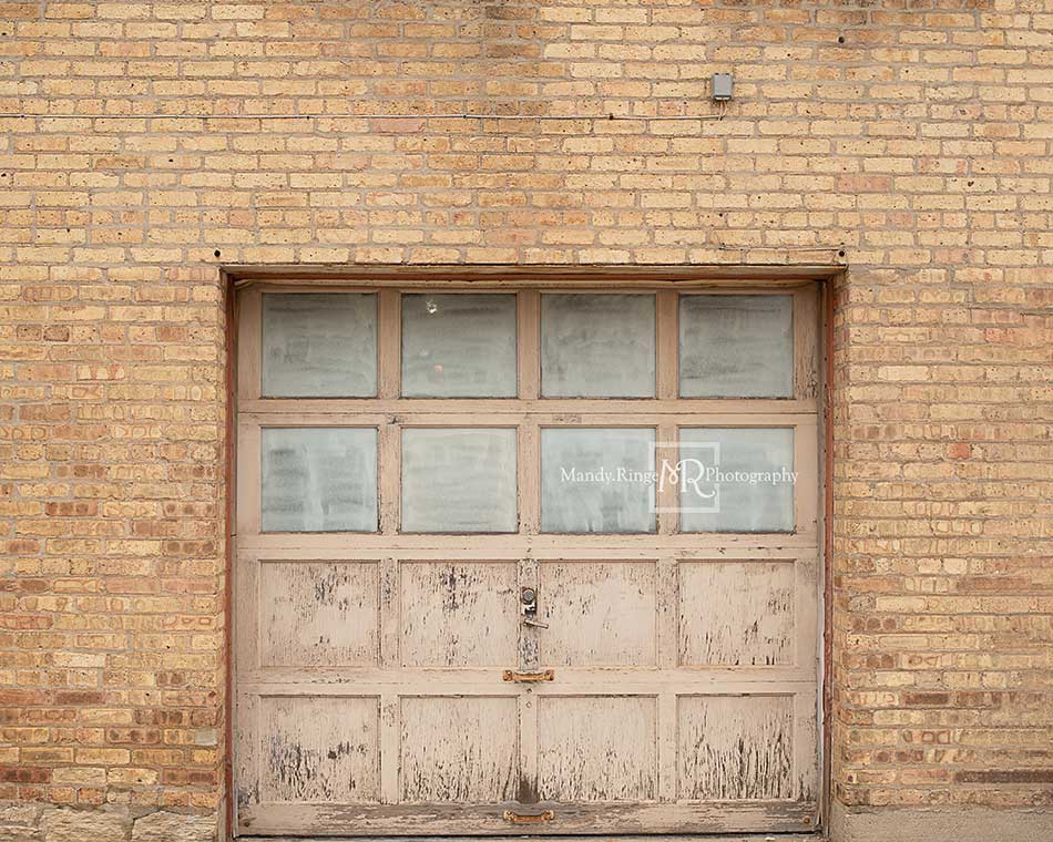 Kate Vintage Garage Door Backdrop Designed by Mandy Ringe Photography - Image 2
