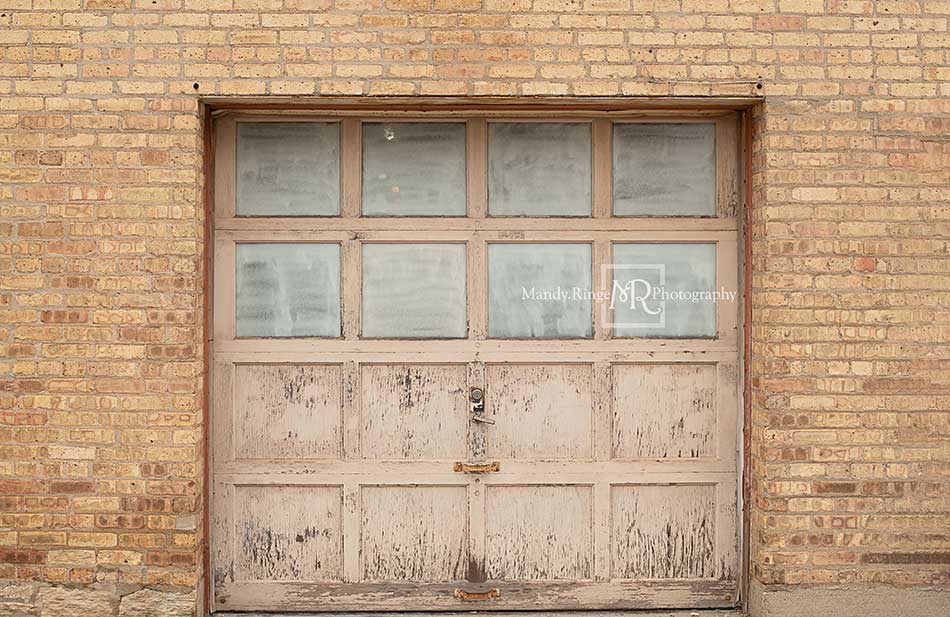 Kate Vintage Garage Door Backdrop Designed by Mandy Ringe Photography - Image 3