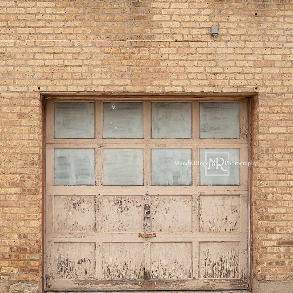 Kate Vintage Garage Door Backdrop Designed by Mandy Ringe Photography - Image 5