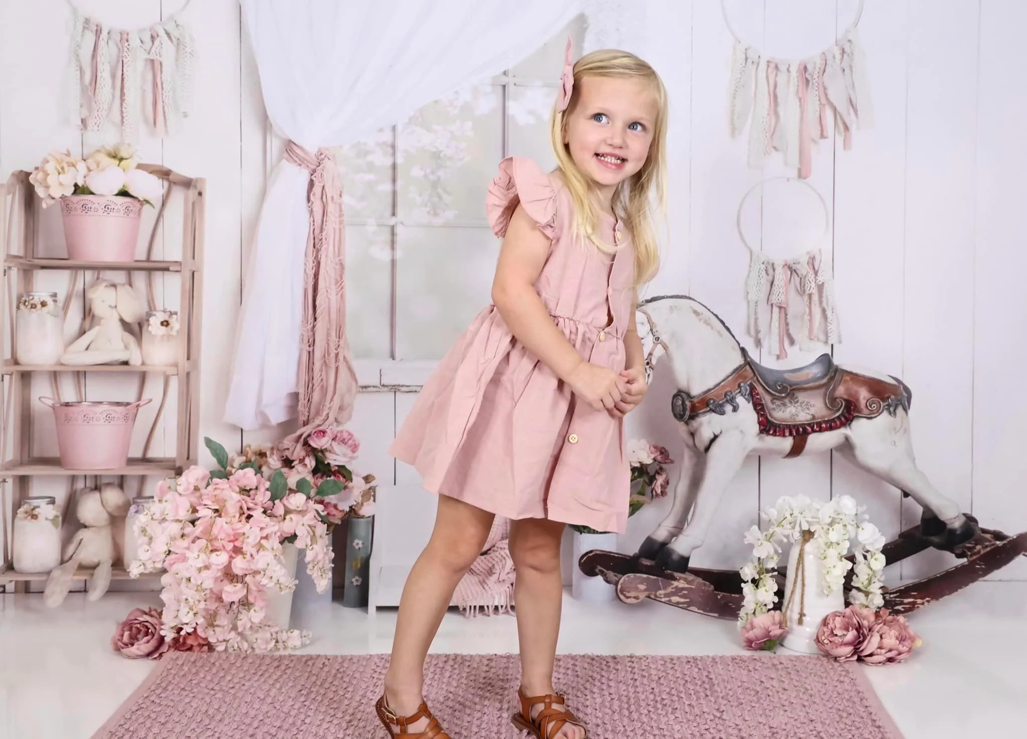 Kate Vintage Girls Room Backdrop Designed By Rose Abbas - Image 4