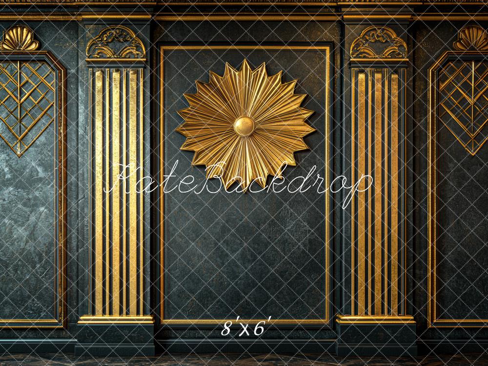 Kate Vintage Gold Ornate Wall Backdrop Designed by Mini MakeBelieve - Image 3