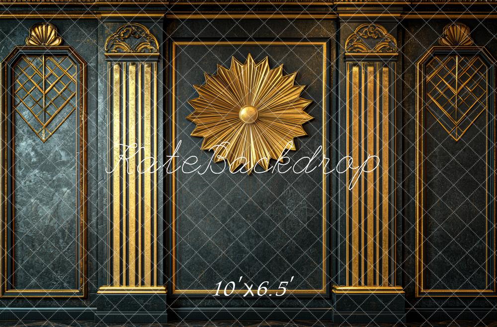 Kate Vintage Gold Ornate Wall Backdrop Designed by Mini MakeBelieve - Image 4