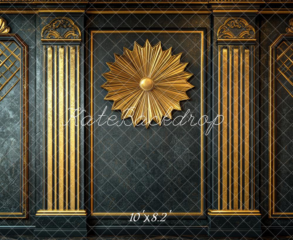 Kate Vintage Gold Ornate Wall Backdrop Designed by Mini MakeBelieve - Image 6