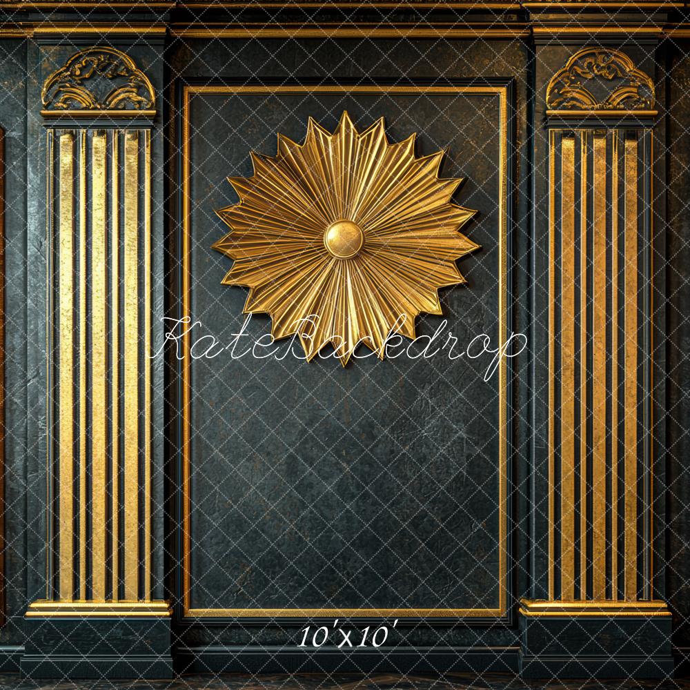 Kate Vintage Gold Ornate Wall Backdrop Designed by Mini MakeBelieve - Image 7