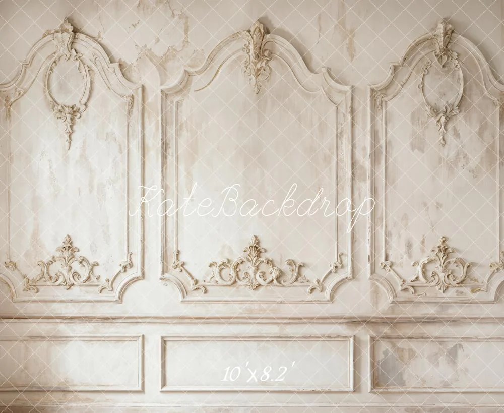 Kate Vintage Ornate Wall Panels Fleece Backdrop Designed by Kate Image - Image 3