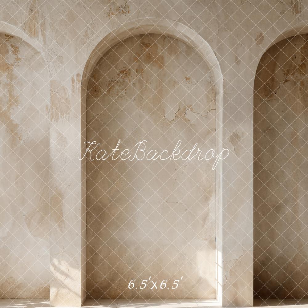 Kate Boho Vintage Wall Arched Windows Backdrop Designed by Emetselch - Image 2