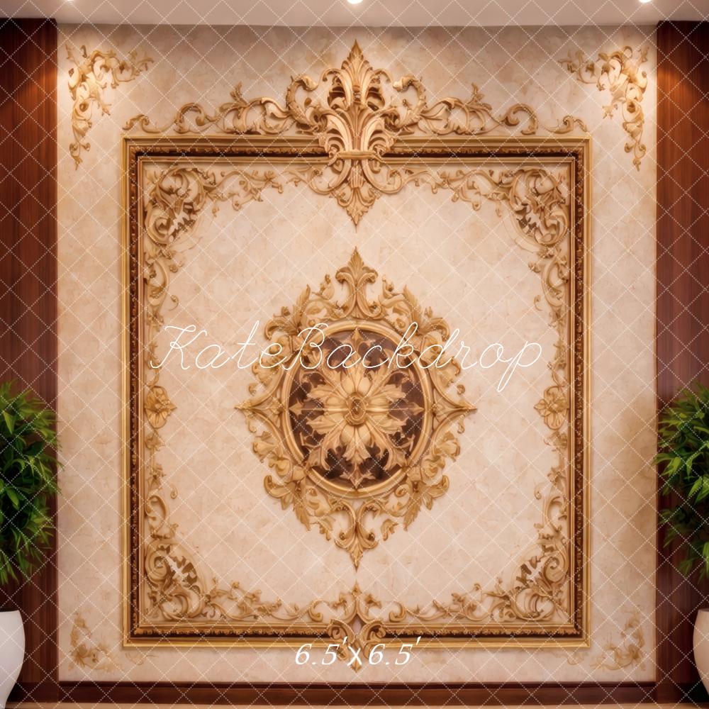 Kate Vintage Wall Ornate Floral Frame Backdrop Designed by Vertigo Productions - Image 2