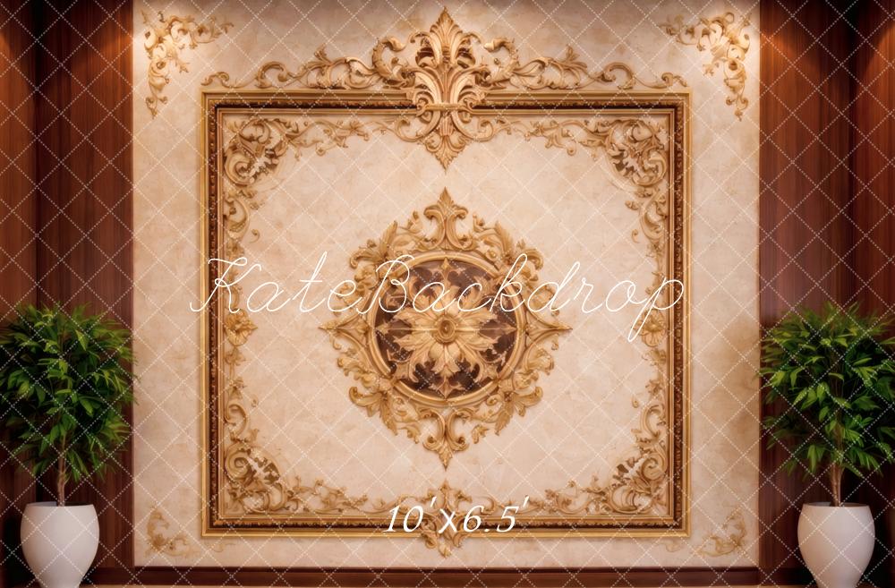 Kate Vintage Wall Ornate Floral Frame Backdrop Designed by Vertigo Productions - Image 4
