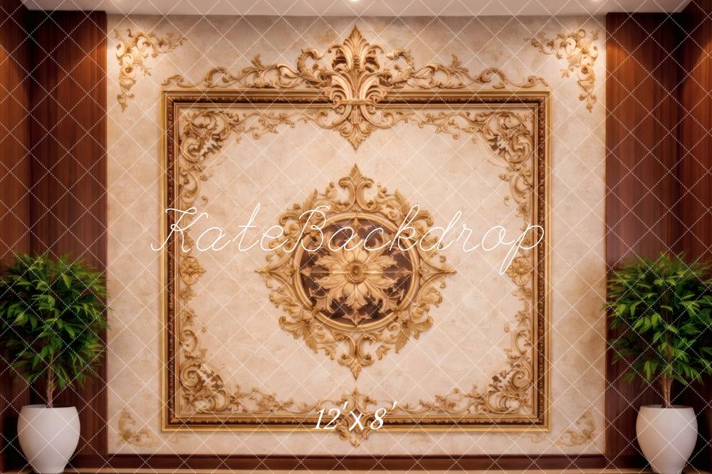 Kate Vintage Wall Ornate Floral Frame Backdrop Designed by Vertigo Productions - Image 8