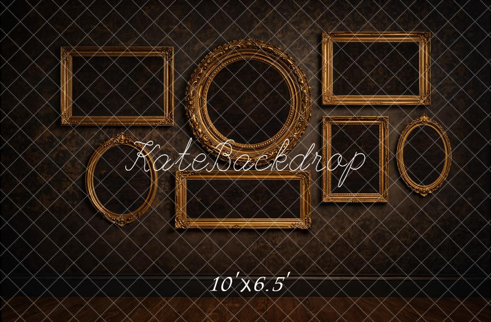 Kate Vintage Wall Ornate Frames Fleece Backdrop Designed by Emstselch - Image 2