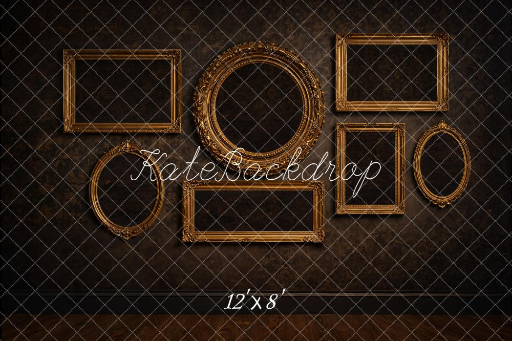 Kate Vintage Wall Ornate Frames Fleece Backdrop Designed by Emstselch - Image 4