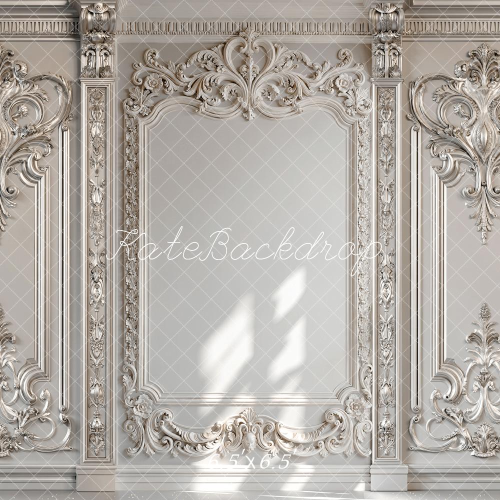 Kate Vintage Wall Ornate Panel Grey Backdrop Designed by Mini MakeBelieve - Image 2