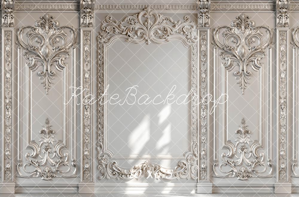 Kate Vintage Wall Ornate Panel Grey Backdrop Designed by Mini MakeBelieve - Image 4