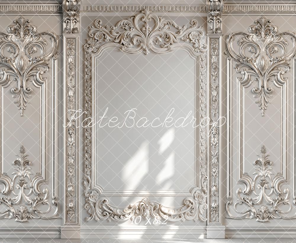 Kate Vintage Wall Ornate Panel Grey Backdrop Designed by Mini MakeBelieve - Image 6