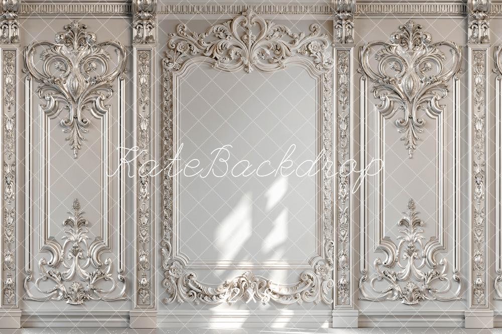 Kate Vintage Wall Ornate Panel Grey Backdrop Designed by Mini MakeBelieve - Image 8