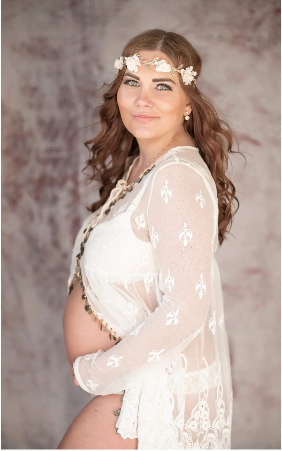 Kate Vintage White Pattern Texture Backdrops For Studio
