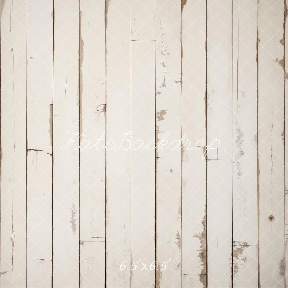 Kate Vintage White Wood Floor Backdrop Designed by Kate Image - Image 2