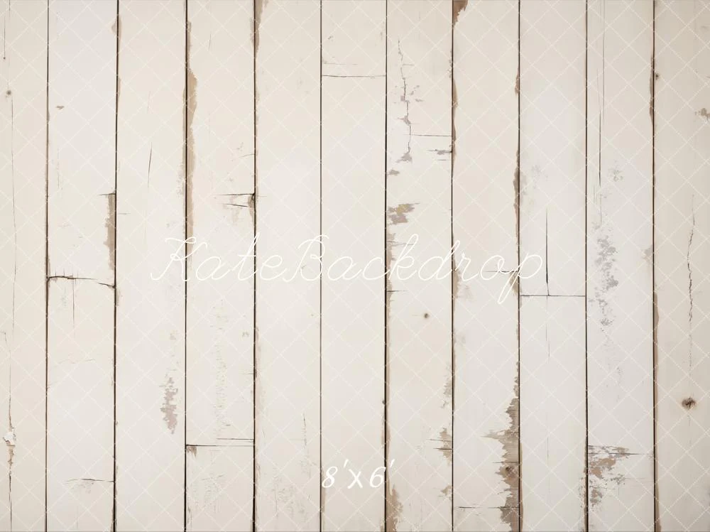 Kate Vintage White Wood Floor Backdrop Designed by Kate Image - Image 3