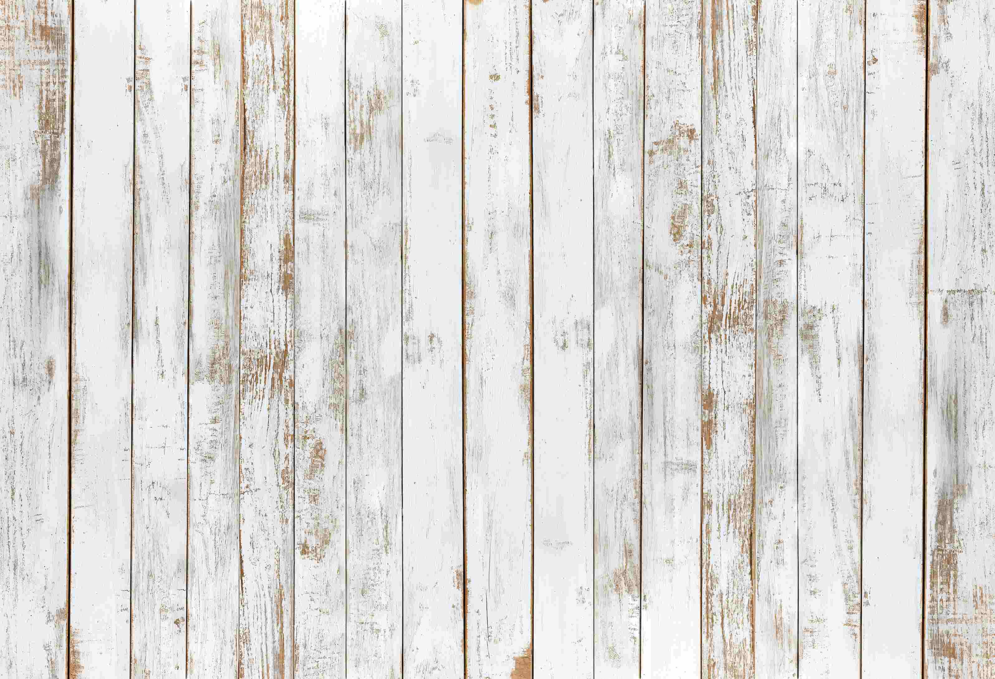 Kate Vintage White Wood Vinyl Floor Backdrop
