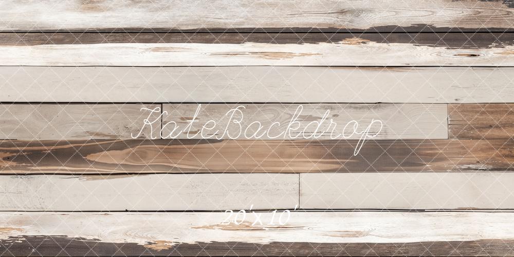 Kate Vintage Wood Planks Neutral Backdrop Designed by Emetselch - Image 8