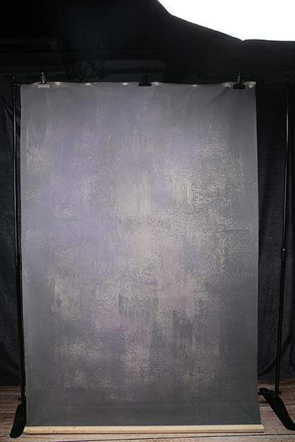 Kate Warm Gray Abstract Texture Spray Painted Backdrop - Image 2