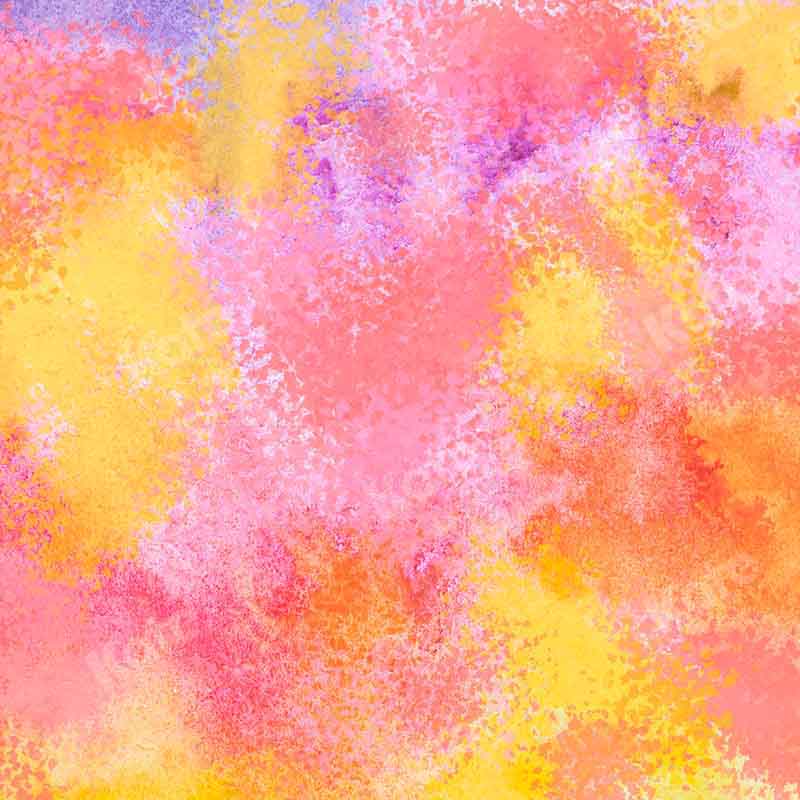 Kate Watercolor Bright Carnival Backdrop for Photography Designed by Chain Photography - Image 2