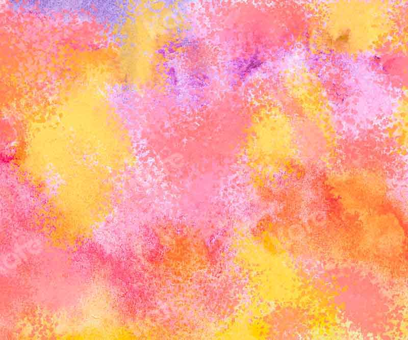 Kate Watercolor Bright Carnival Backdrop for Photography Designed by Chain Photography - Image 3