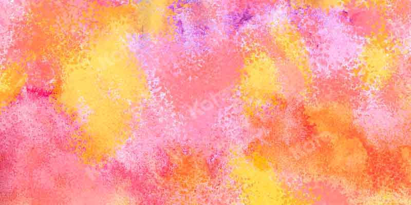 Kate Watercolor Bright Carnival Backdrop for Photography Designed by Chain Photography - Image 4