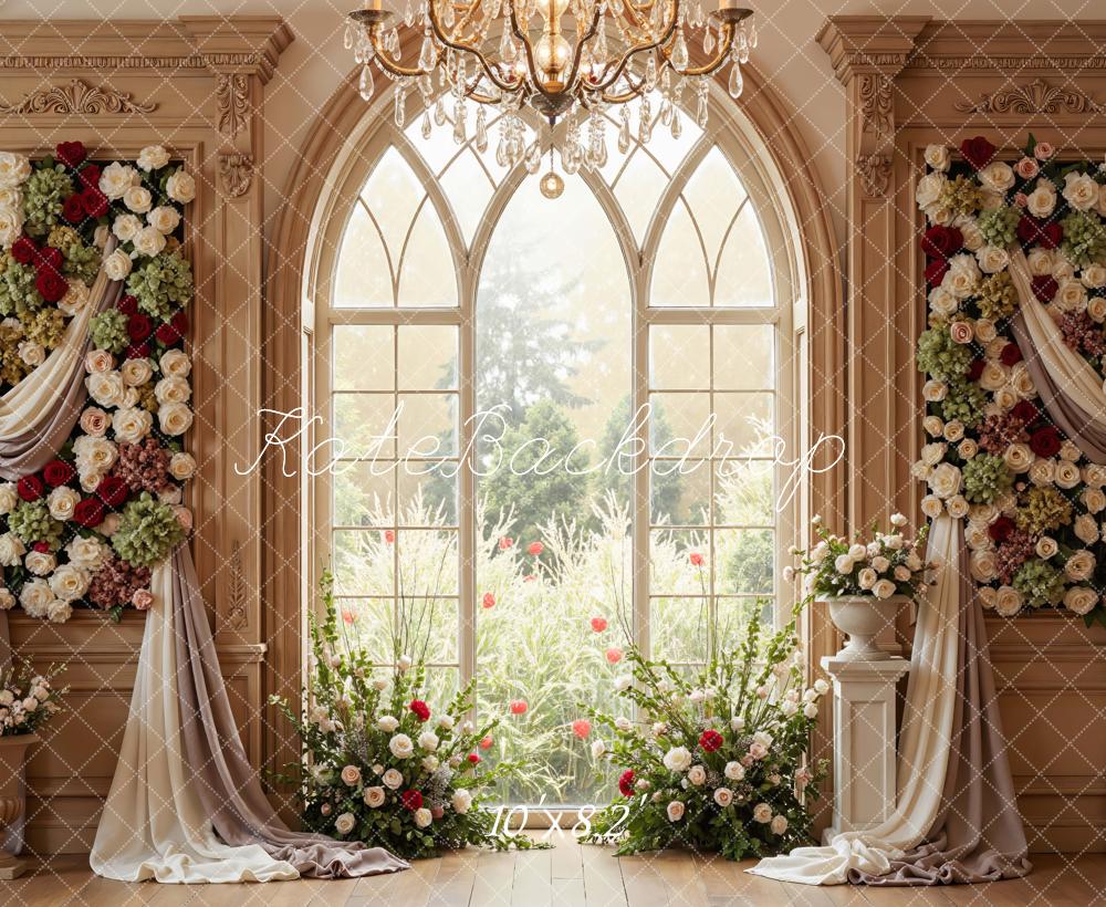 Kate Wedding Arch Chandelier Window Backdrop Designed by Mini MakeBelieve - Image 6