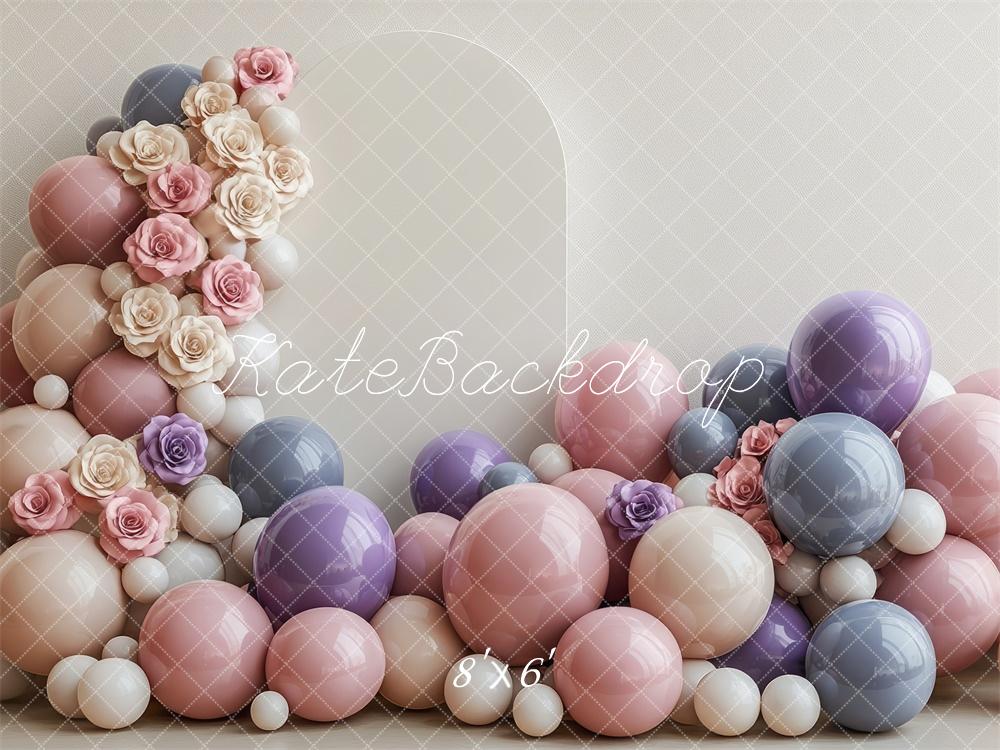 Kate Wedding Balloon Flower Arch Backdrop Designed by Mini MakeBelieve - Image 3
